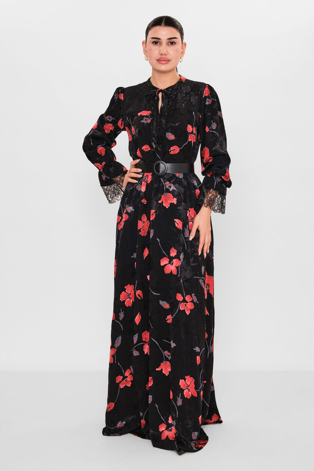 Nupel line - Plus Size Dress (NPL26Y5150) - 8690200091896