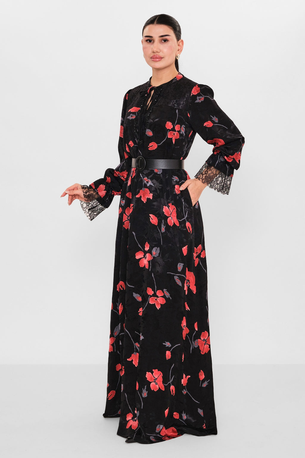 Nupel line - Plus Size Dress (NPL26Y5150) - 8690200091896