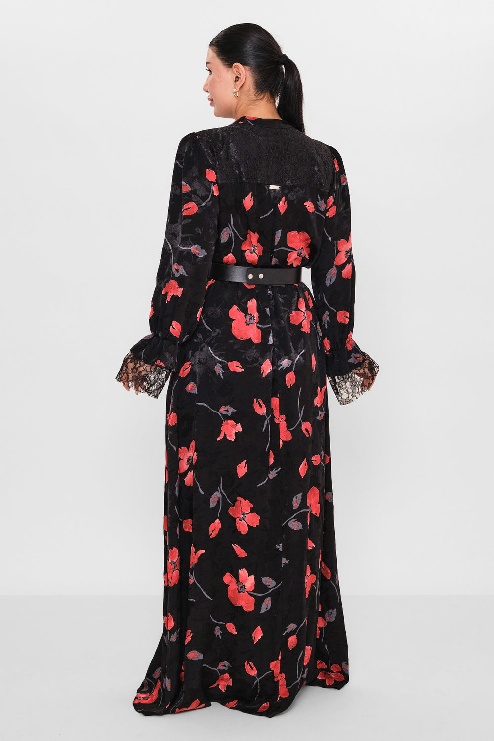 Nupel li̇ne - Plus Size Dress (NPL26Y5150) - 8690200091896