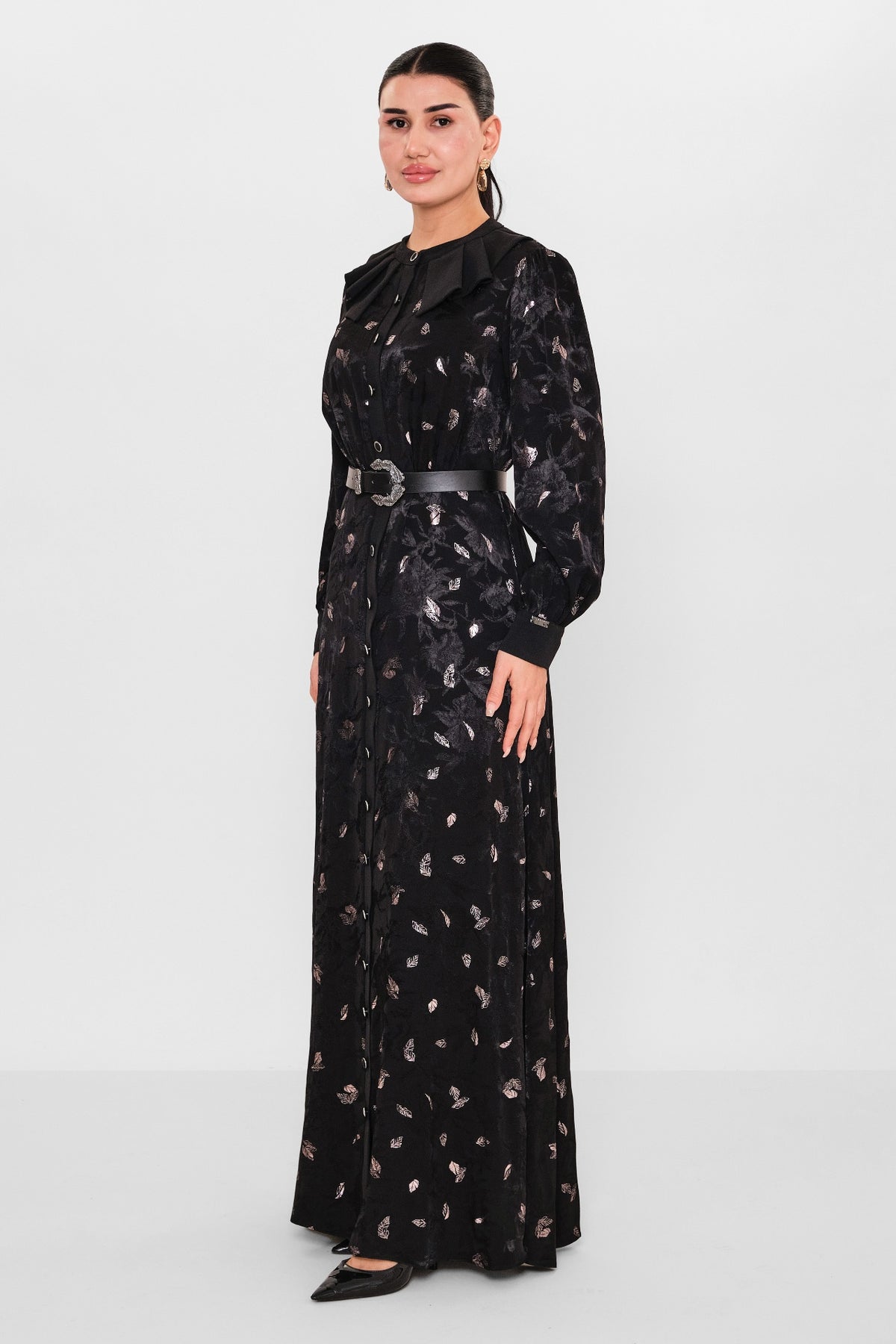 Nupel line - Plus Size Dress (NPL26Y5135) - 8690200091919