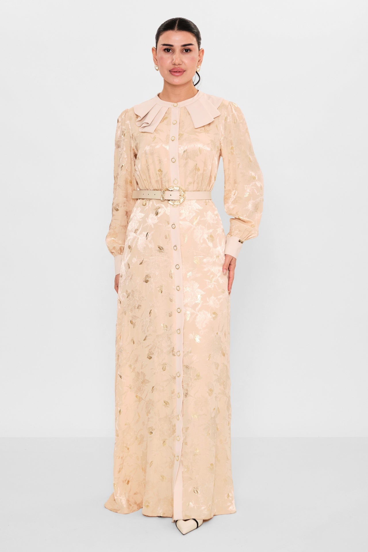 Nupel line - Plus Size Dress (NPL26Y5135) - 8690200091926