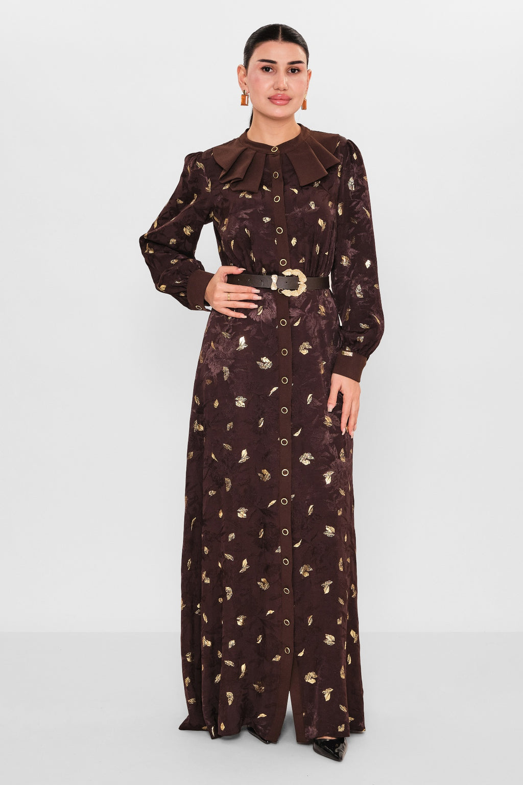 Nupel line - Plus Size Dress (NPL26Y5135) - 8690200091933