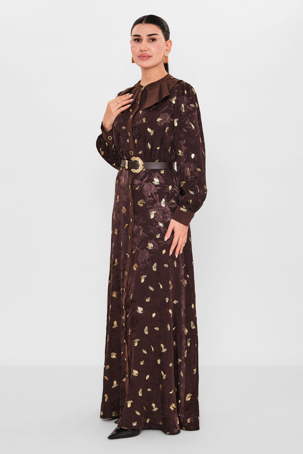 Nupel line - Plus Size Dress (NPL26Y5135) - 8690200091933