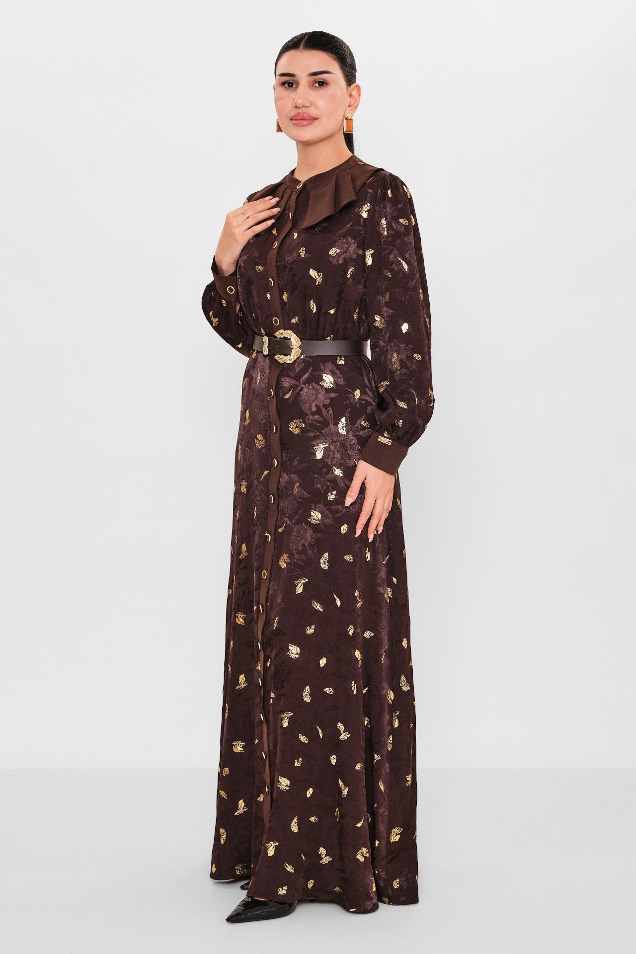 Nupel line - Plus Size Dress (NPL26Y5135) - 8690200091933