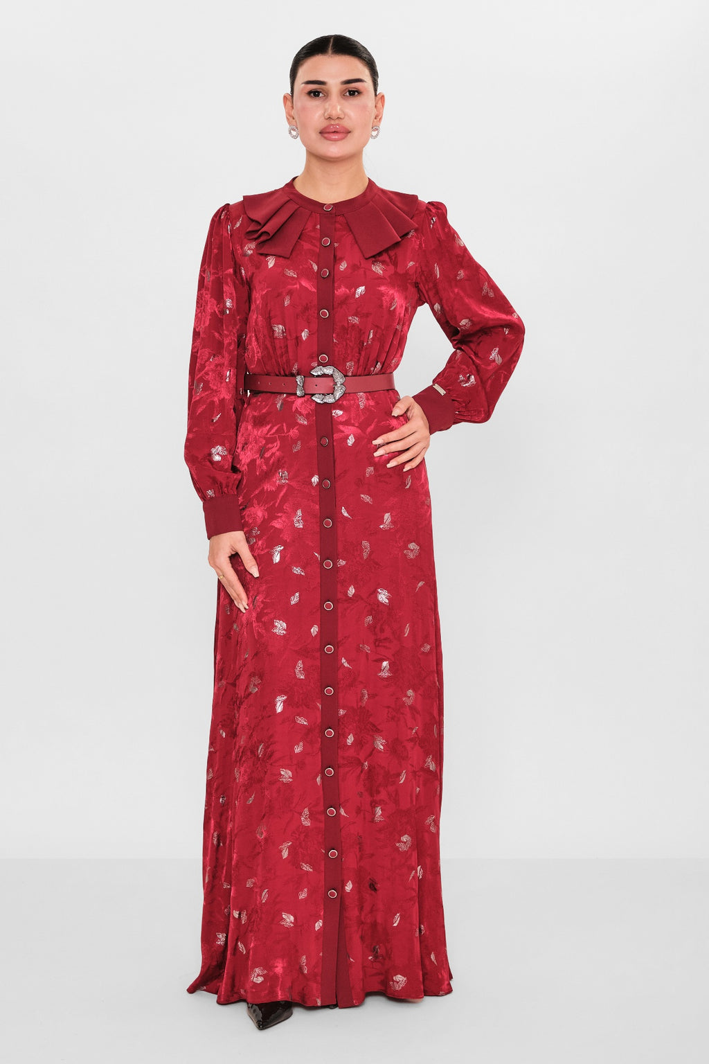 Nupel line - Plus Size Dress (NPL26Y5135) - 8690200091940