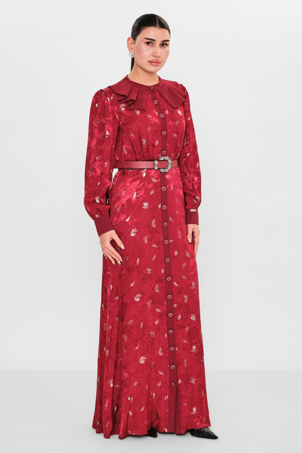 Nupel line - Plus Size Dress (NPL26Y5135) - 8690200091940