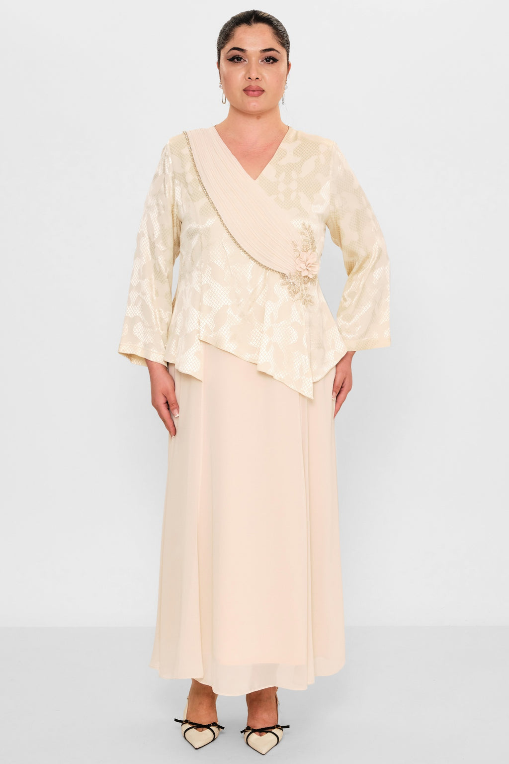 Gumanize - Plus Size Dress (GMZ2026-05-7858) - 8690200091988