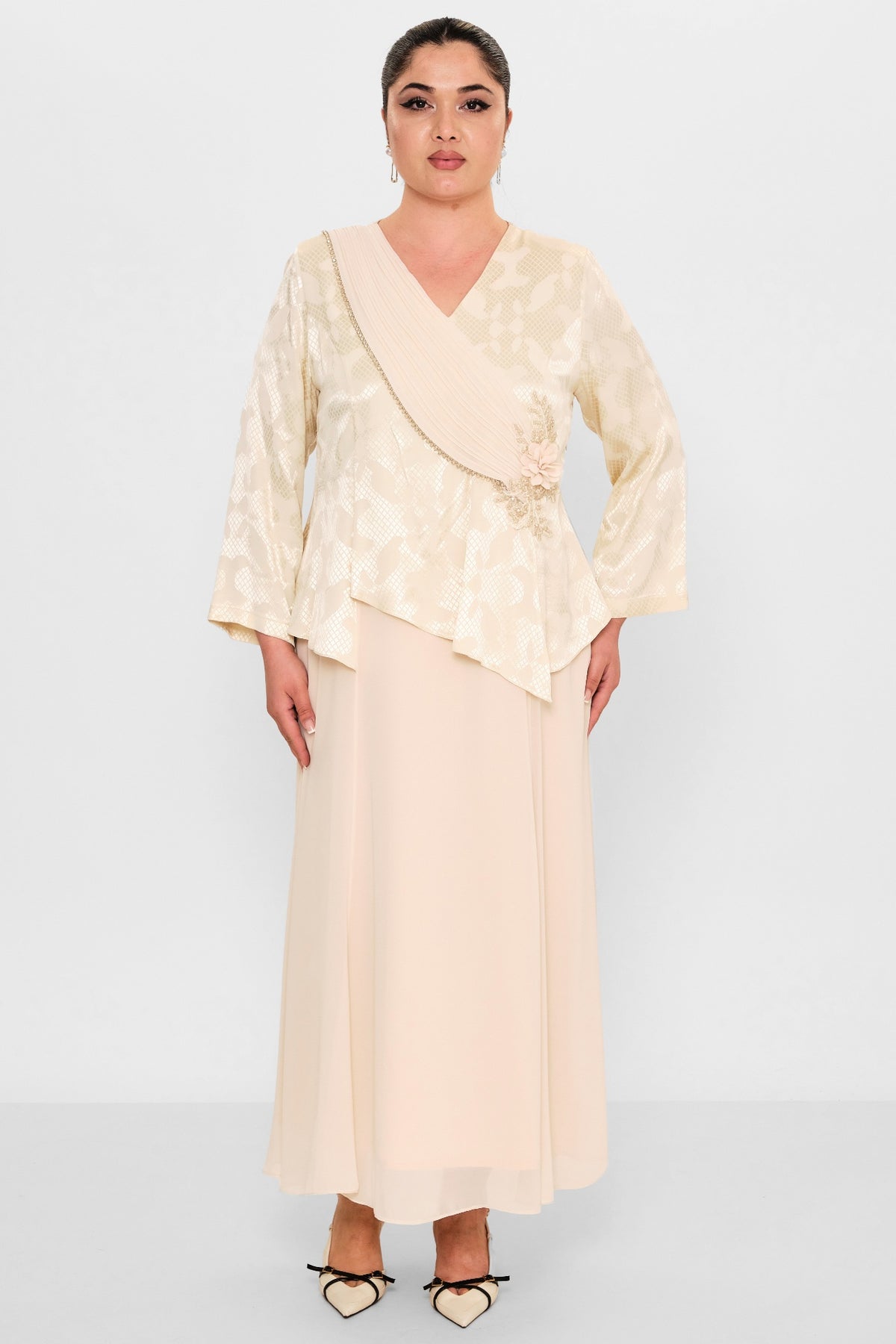 Gumanize - Plus Size Dress (GMZ2026-05-7858) - 8690200091988