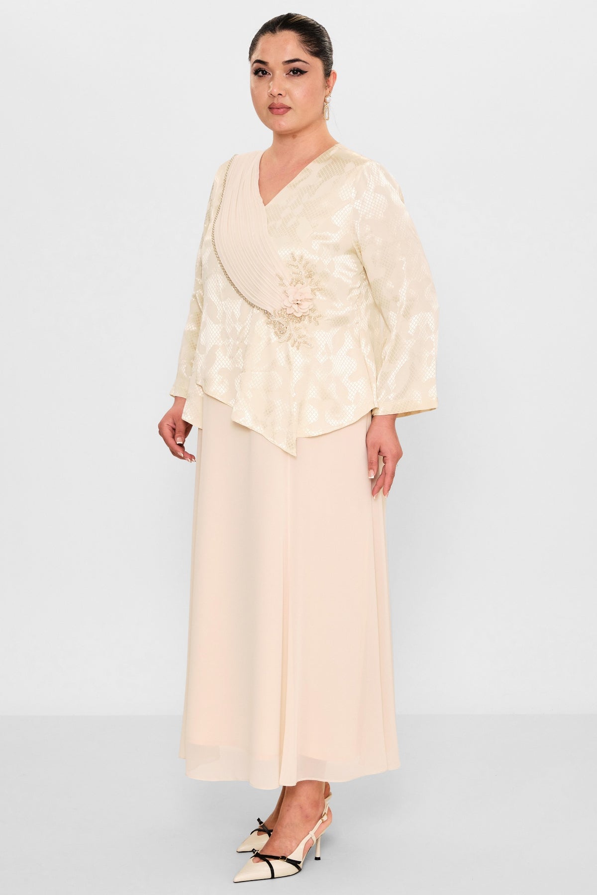 Gumanize - Plus Size Dress (GMZ2026-05-7858) - 8690200091988