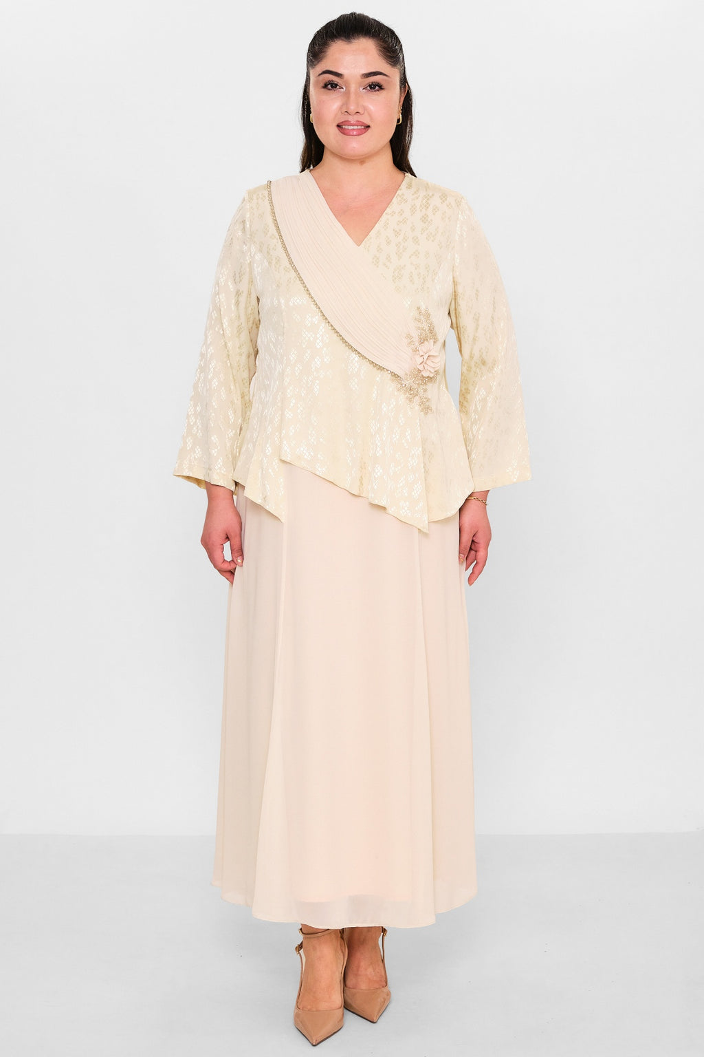 Gumanize - Plus Size Dress (GMZ2026-05-7859) - 8690200091995
