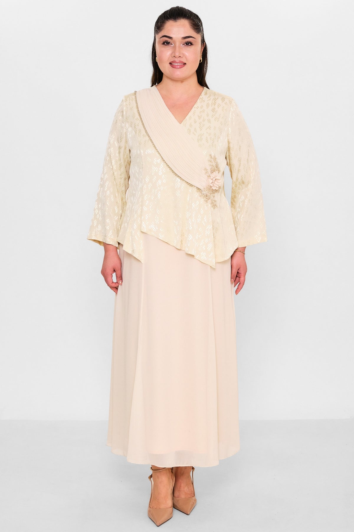 Gumanize - Plus Size Dress (GMZ2026-05-7859) - 8690200091995