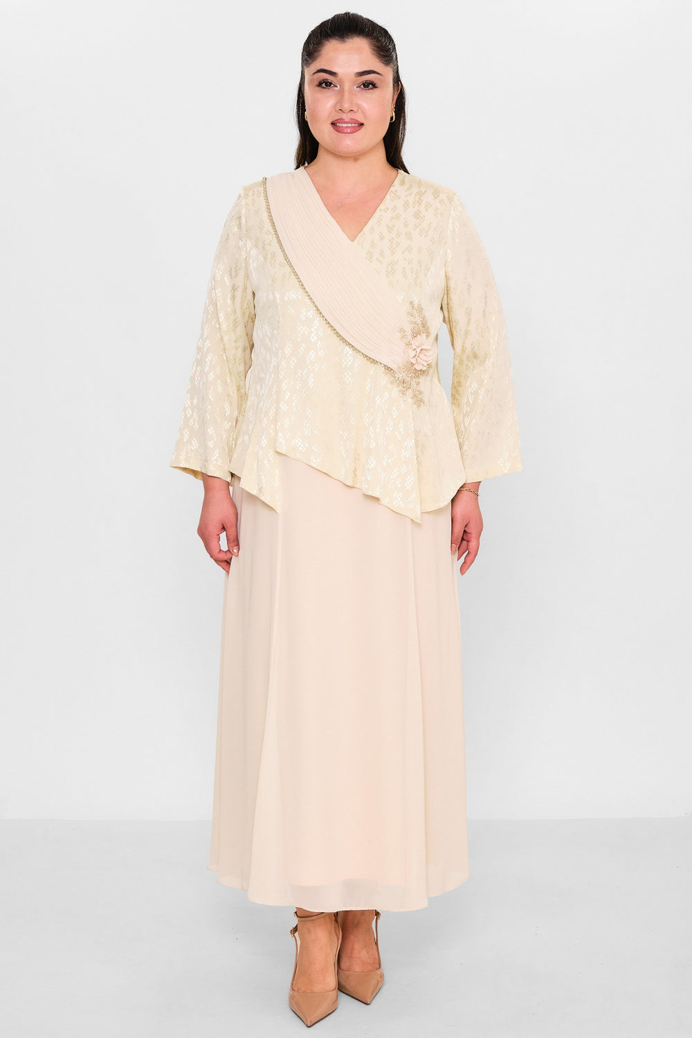 Gumanize - Plus Size Dress (GMZ2026-05-7859) - 8690200091995