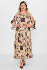 Gumanize - Plus Size Dress (GMZ2026-338-7991) - 8690200092008