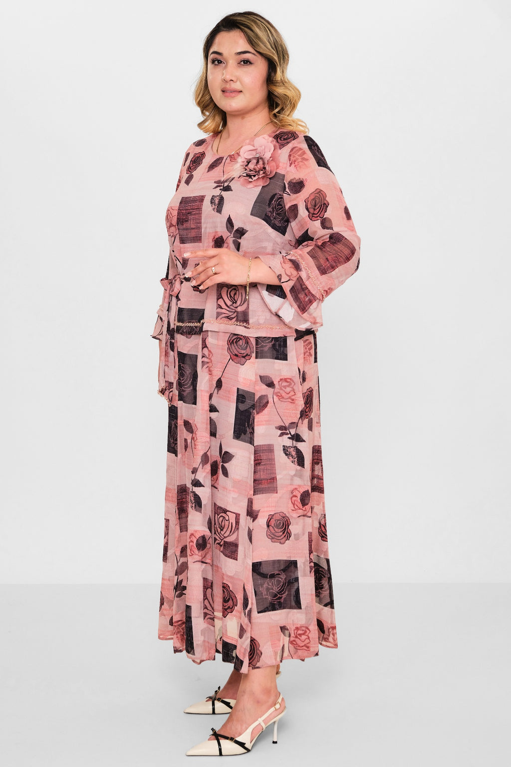 Gumanize - Plus Size Dress (GMZ2026-338-7991) - 8690200092015