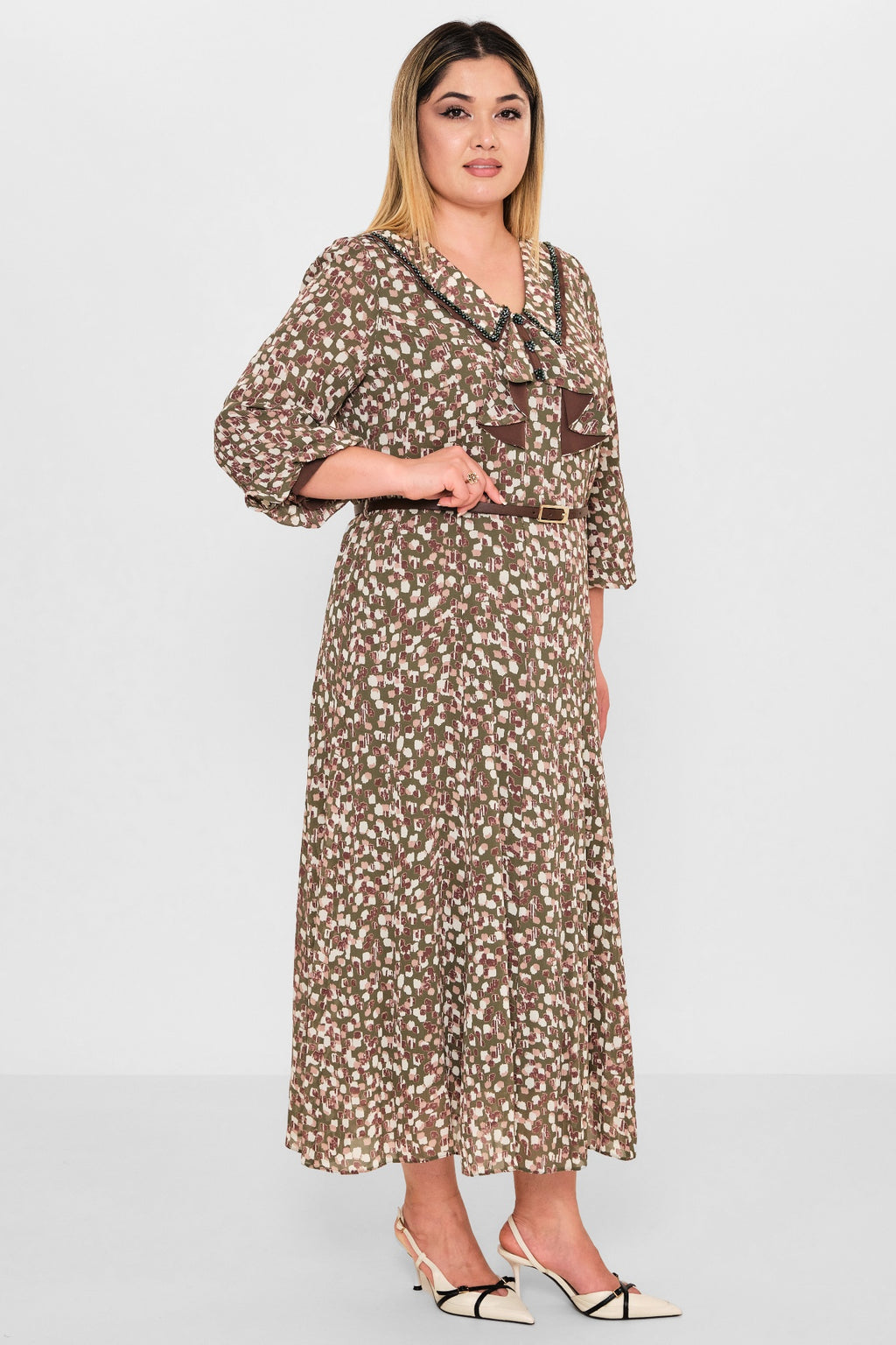 Gumanize - Plus Size Dress (GMZ2026-473-8066) - 8690200092039