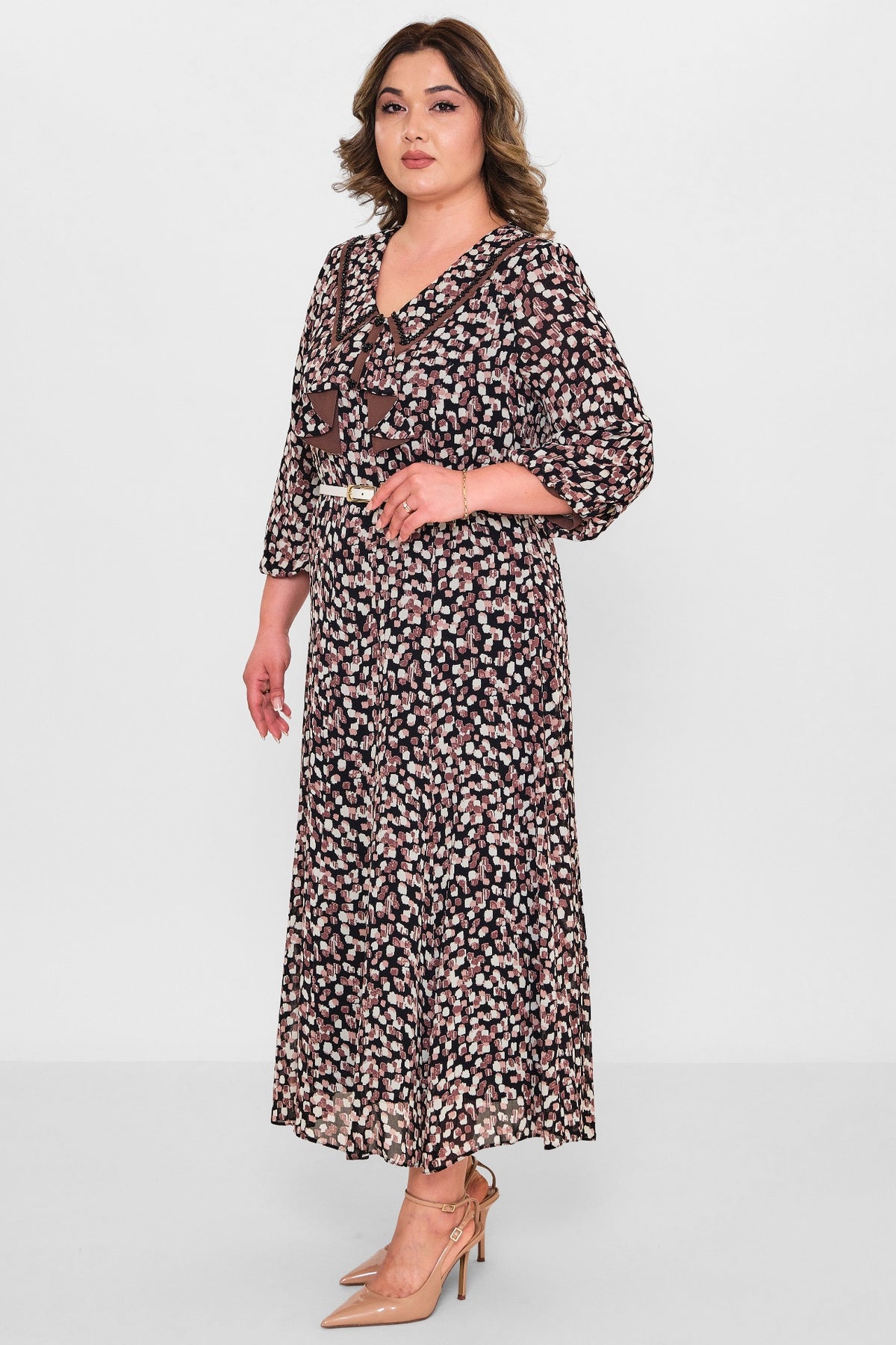 Gumanize - Plus Size Dress (GMZ2026-473-8066) - 8690200092046