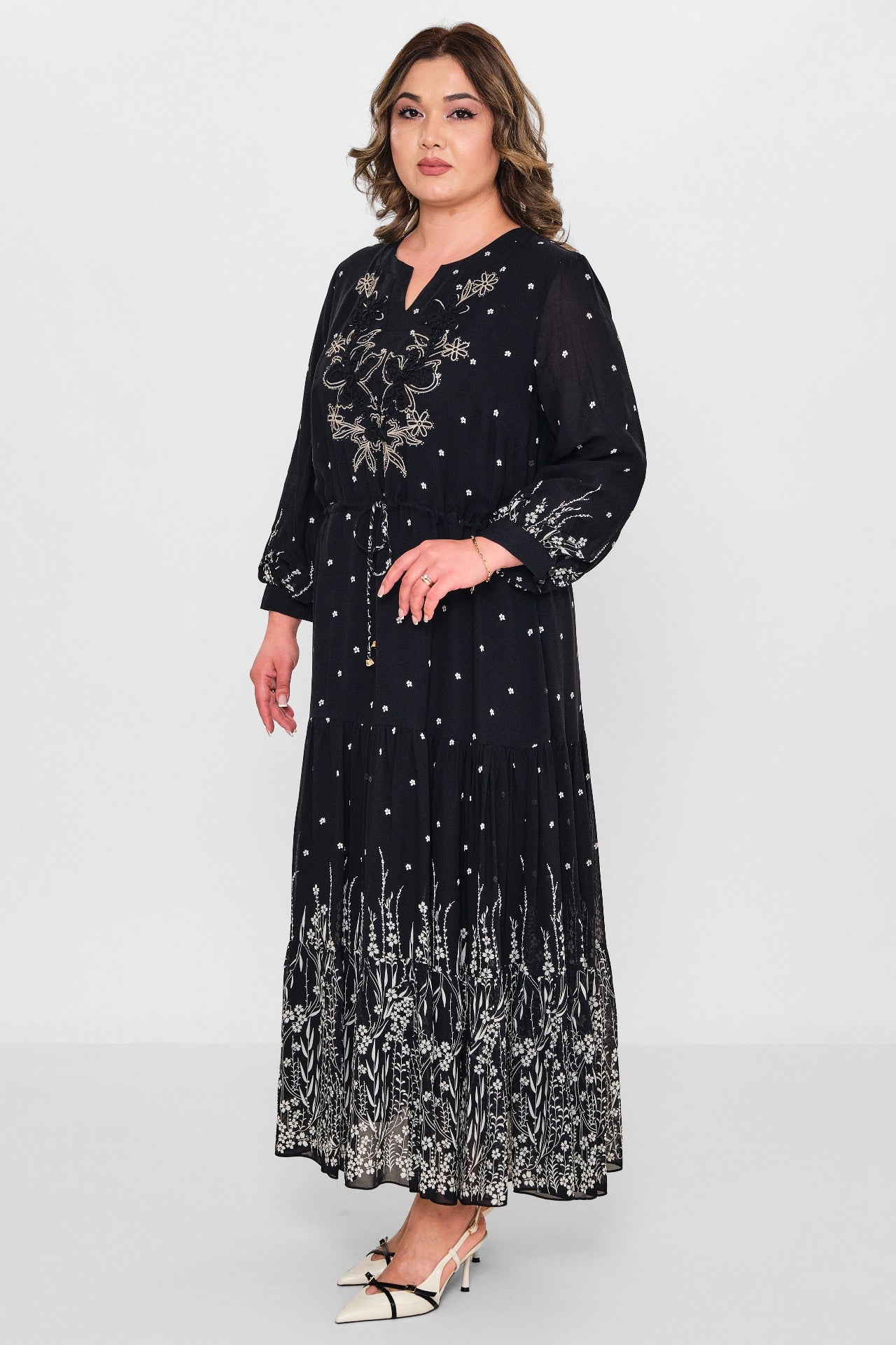 Gumanize - Plus Size Dress (GMZ2026-604-8055) - 8690200092084
