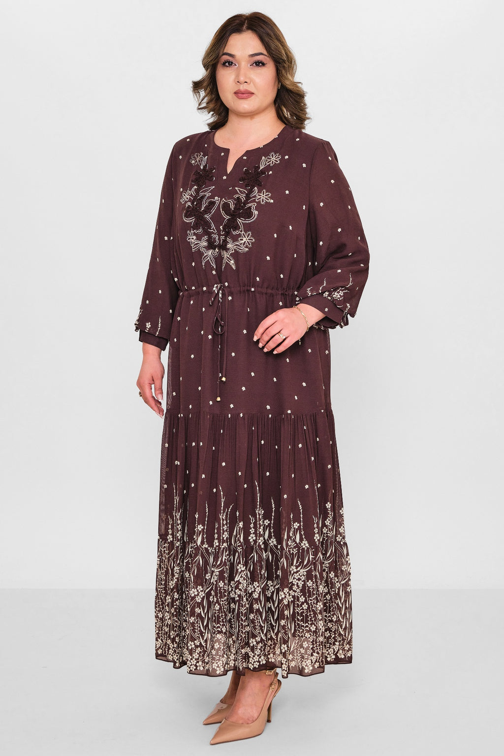 Gumanize - Plus Size Dress (GMZ2026-604-8055) - 8690200092091