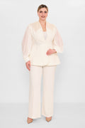 Qne Tu - Plus Size Suit (QNE26Y5263BB) - 8690200092497