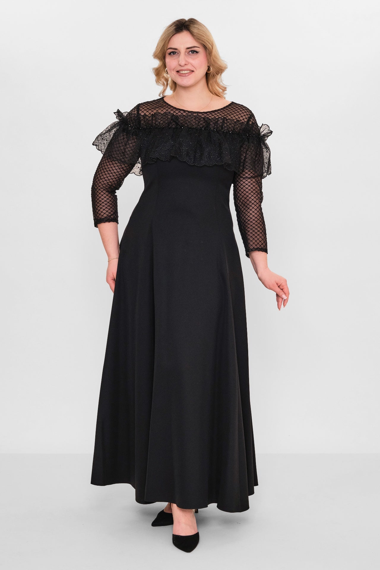Qne tu - Plus Size Dress (QNE26Y6135BB) - 8690200092589