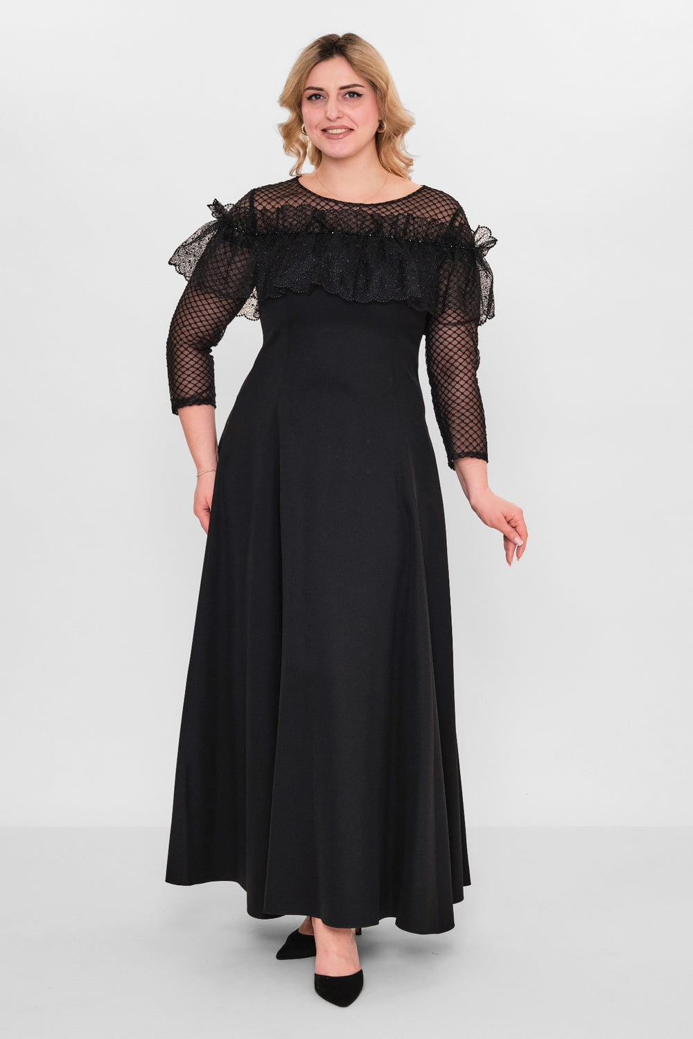Qne tu - Plus Size Dress (QNE26Y6135BB) - 8690200092589