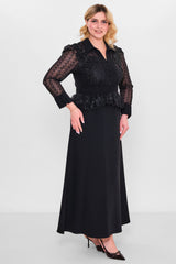 Qne tu - Plus Size Dress (QNE26Y6159BB) - 8690200092763