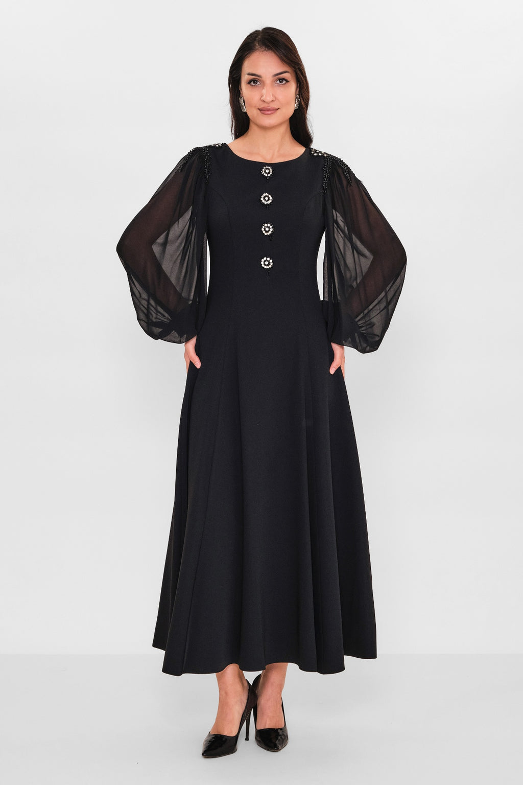 Qne tu - Plus Size Dress (QNE26Y6184) - 8690200092862