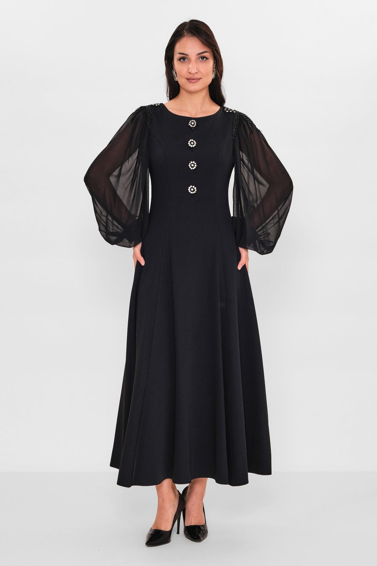 Qne tu - Plus Size Dress (QNE26Y6184) - 8690200092862