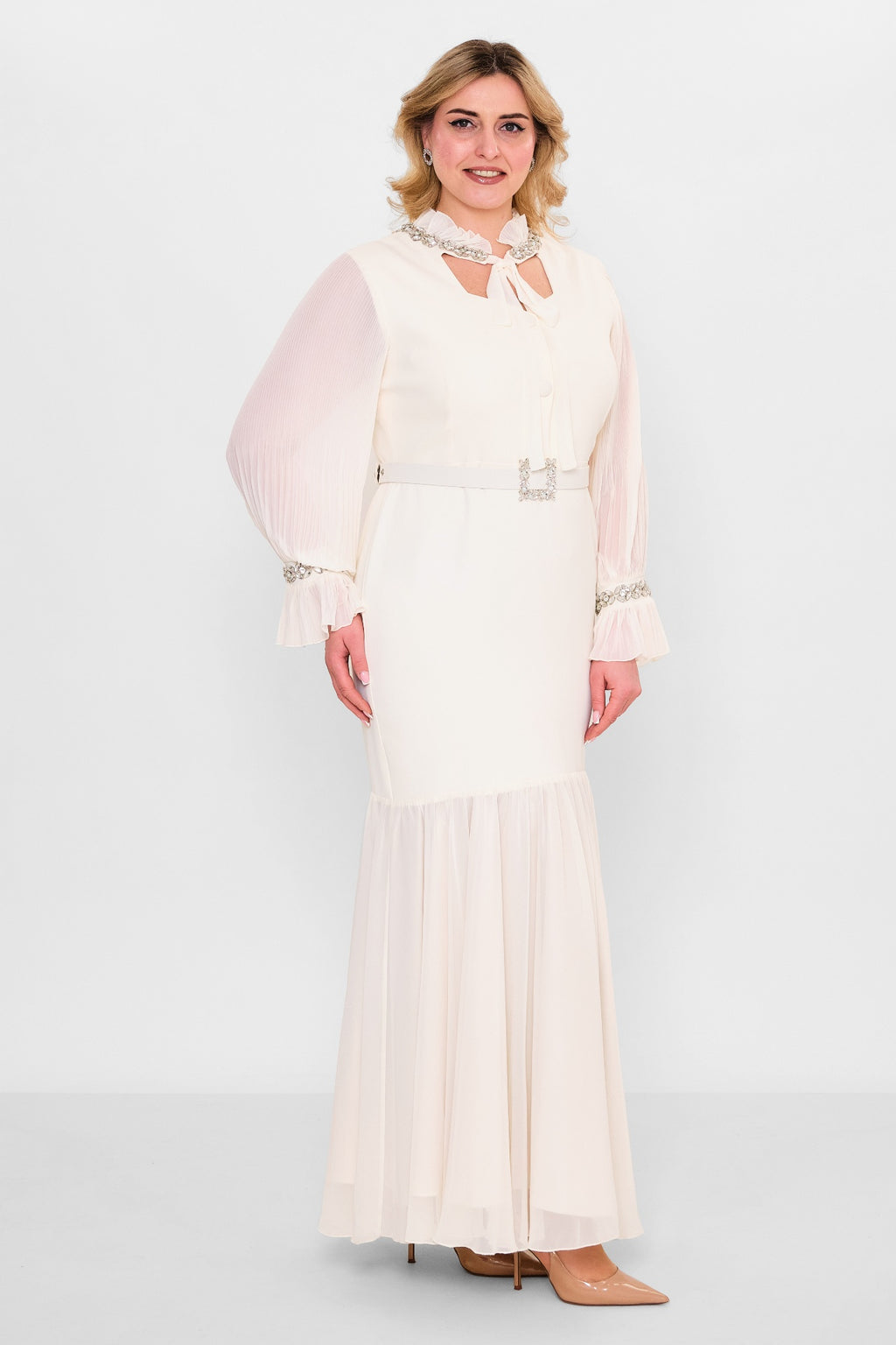 Qne tu - Plus Size Dress (QNE26Y6205BB) - 8690200092923