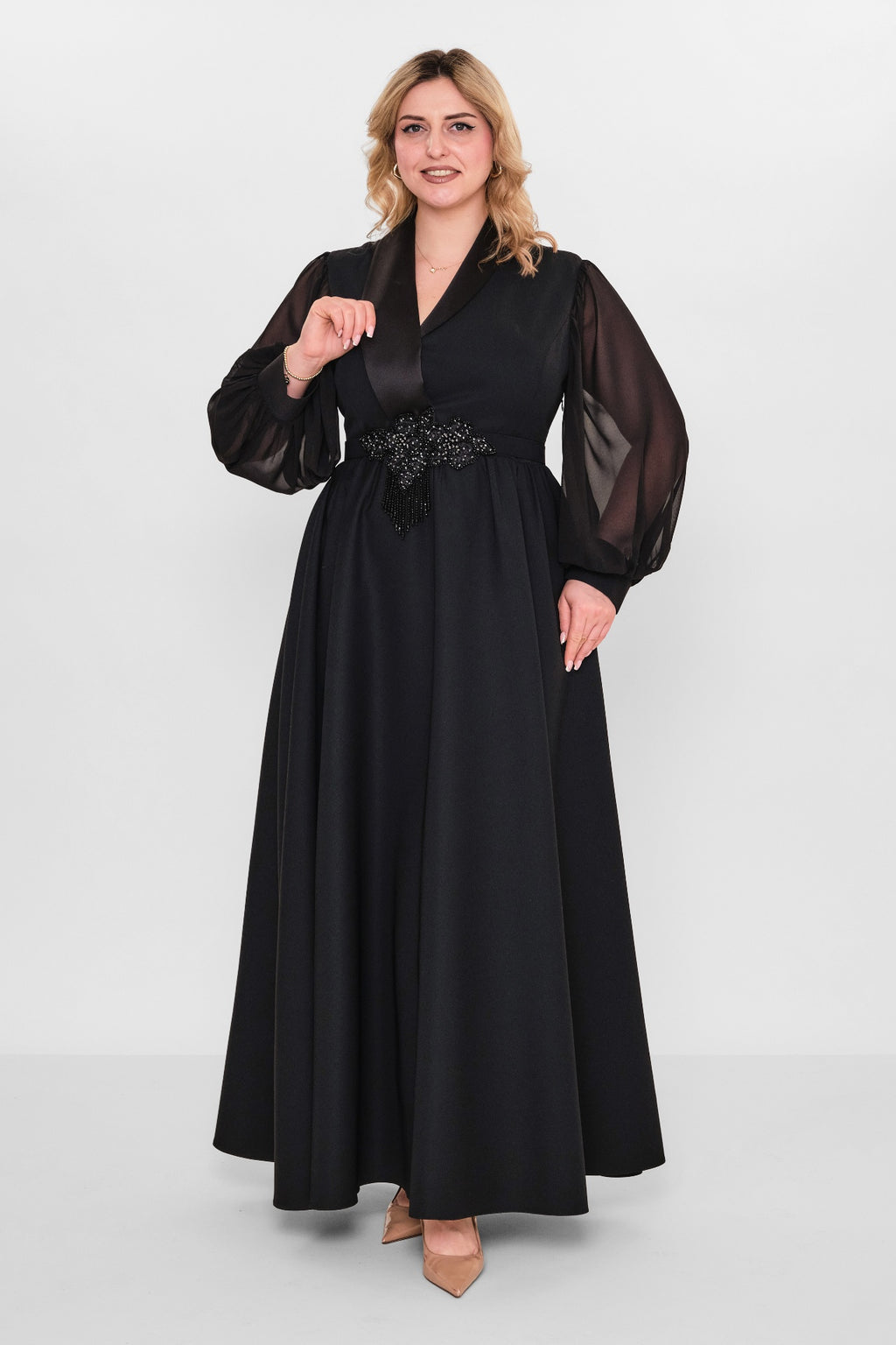 Qne tu - Plus Size Dress (QNE26Y6206BB) - 8690200092930
