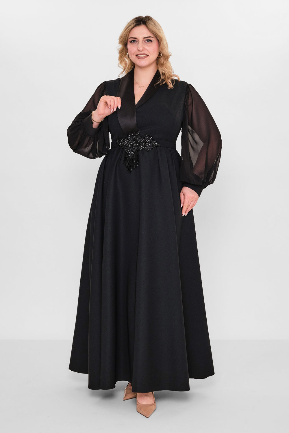 Qne tu - Plus Size Dress (QNE26Y6206BB) - 8690200092930