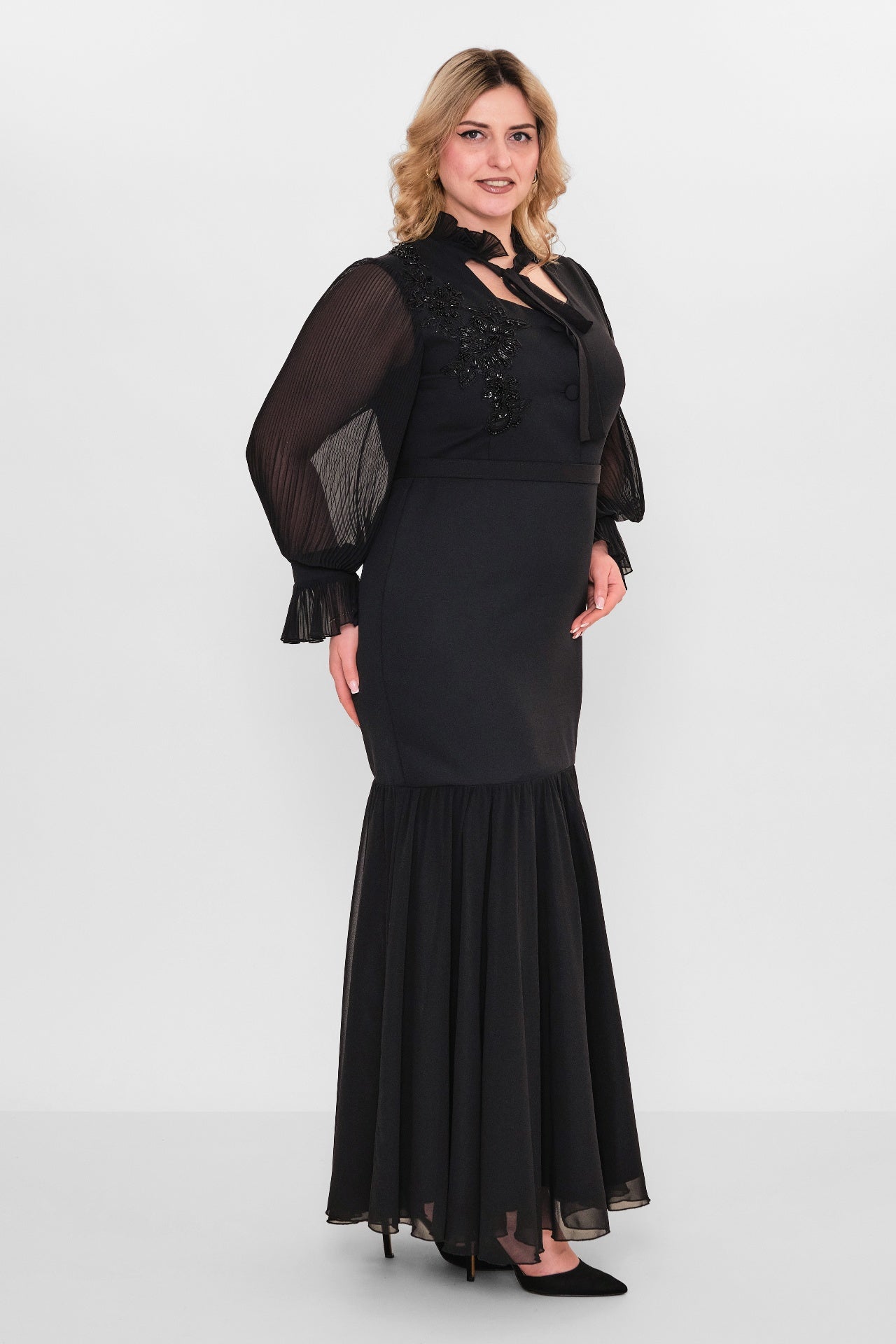 Qne tu - Plus Size Dress (QNE26Y6207BB) - 8690200092947
