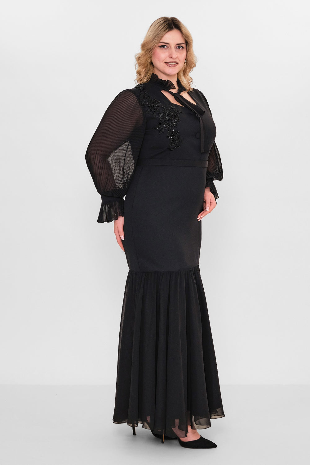 Qne tu - Plus Size Dress (QNE26Y6207BB) - 8690200092947