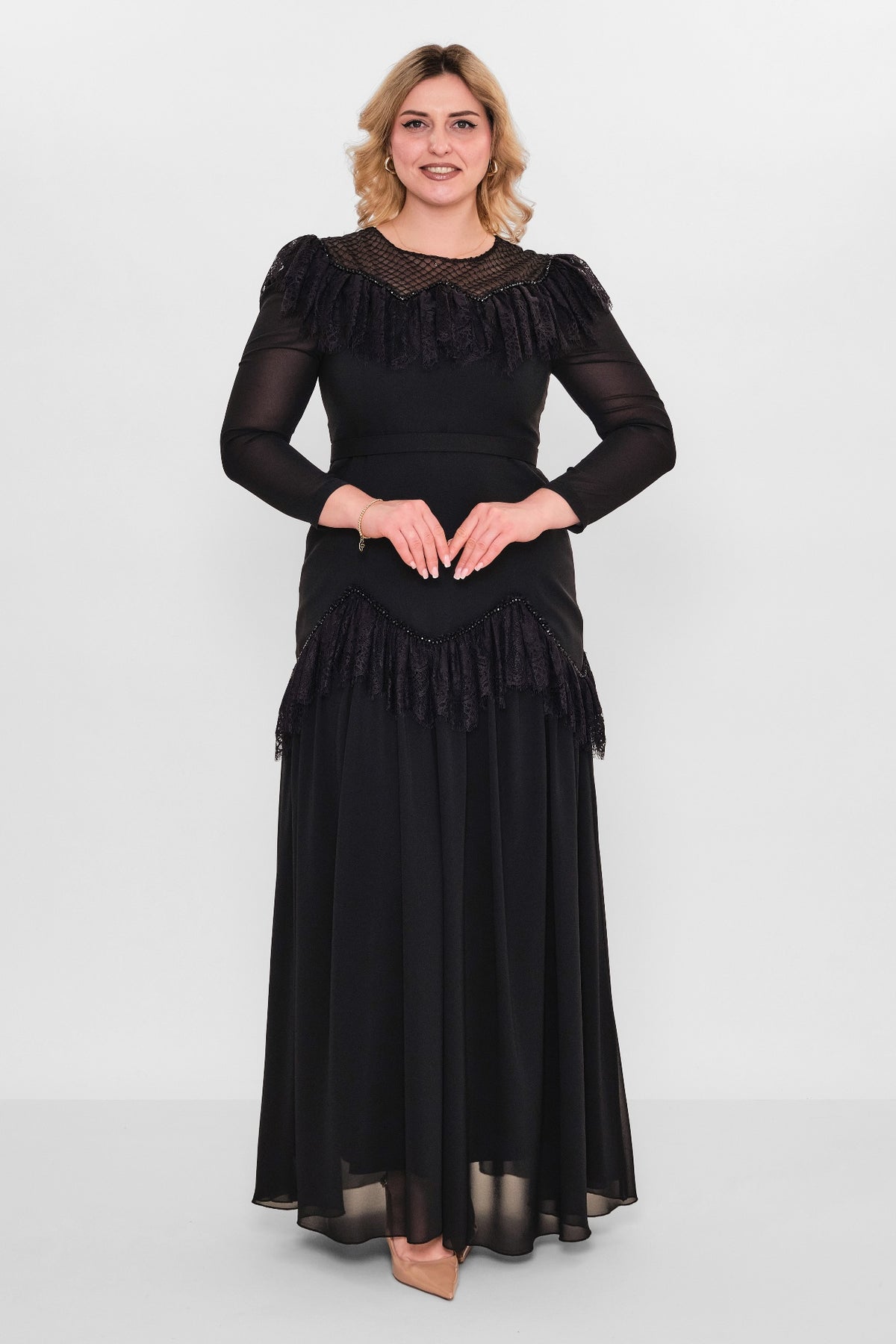 Qne tu - Plus Size Dress (QNE26Y6216BB) - 8690200093036