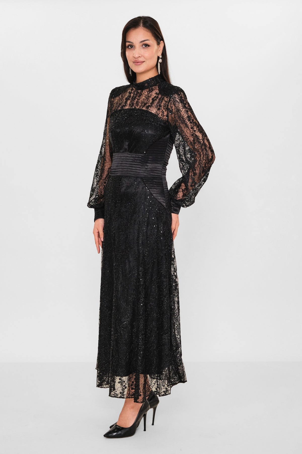 Mimya - Plus Size Dress (MIM26K2191) - 8690200093111