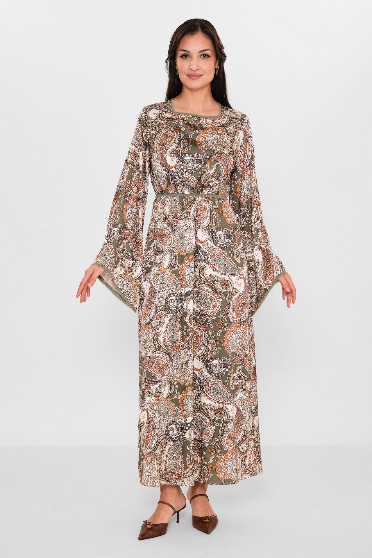Mimya - Plus Size Dress (MIM26K2236) - 8690200093128