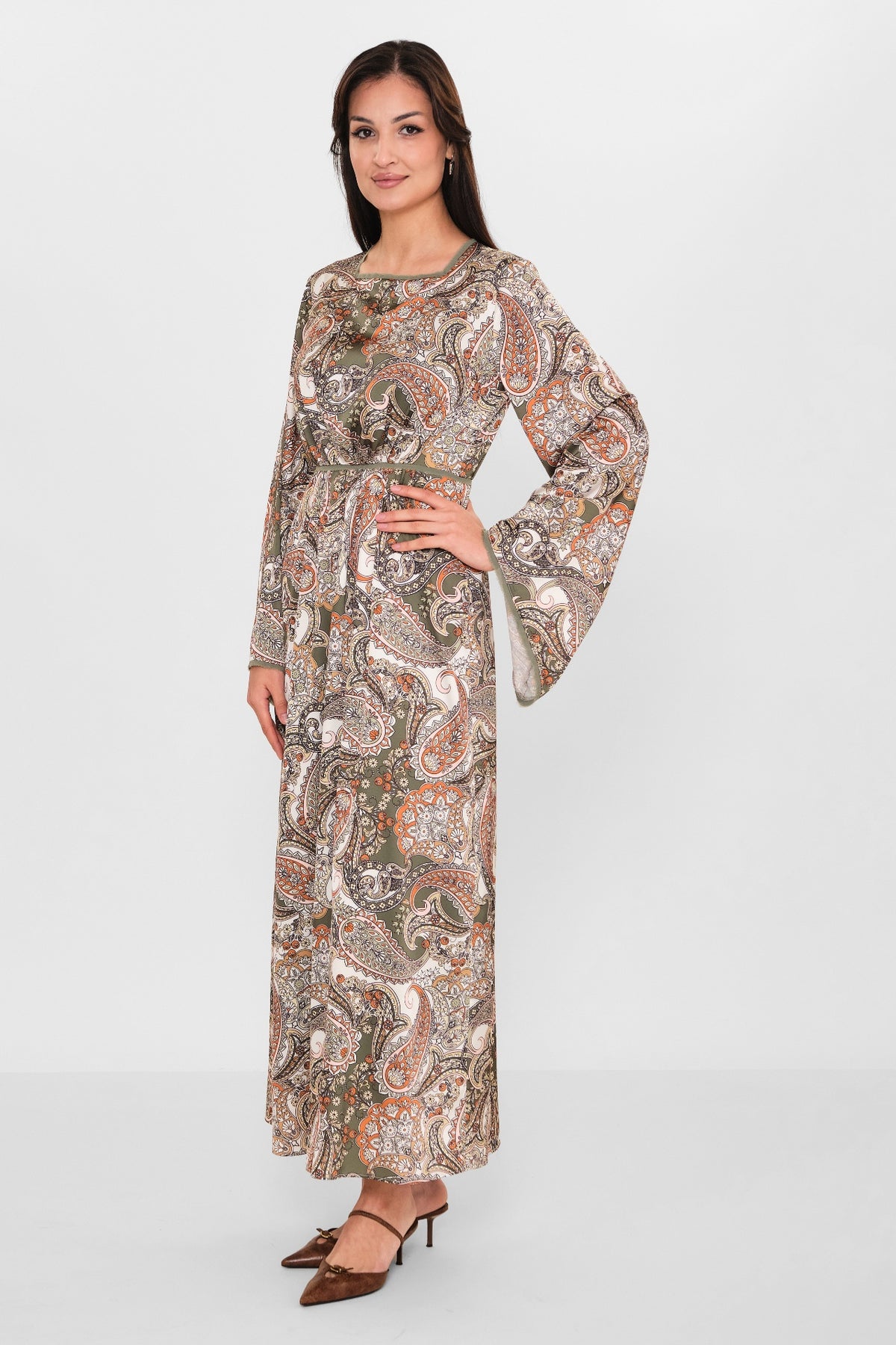 Mimya - Plus Size Dress (MIM26K2236) - 8690200093128