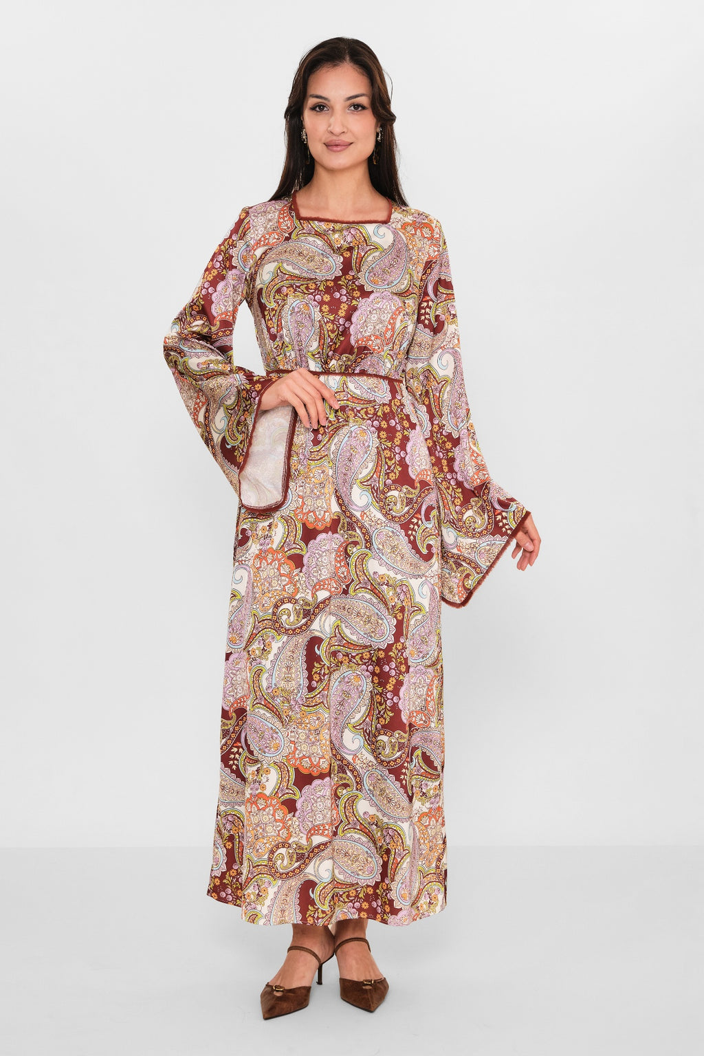 Mimya - Plus Size Dress (MIM26K2236) - 8690200093135