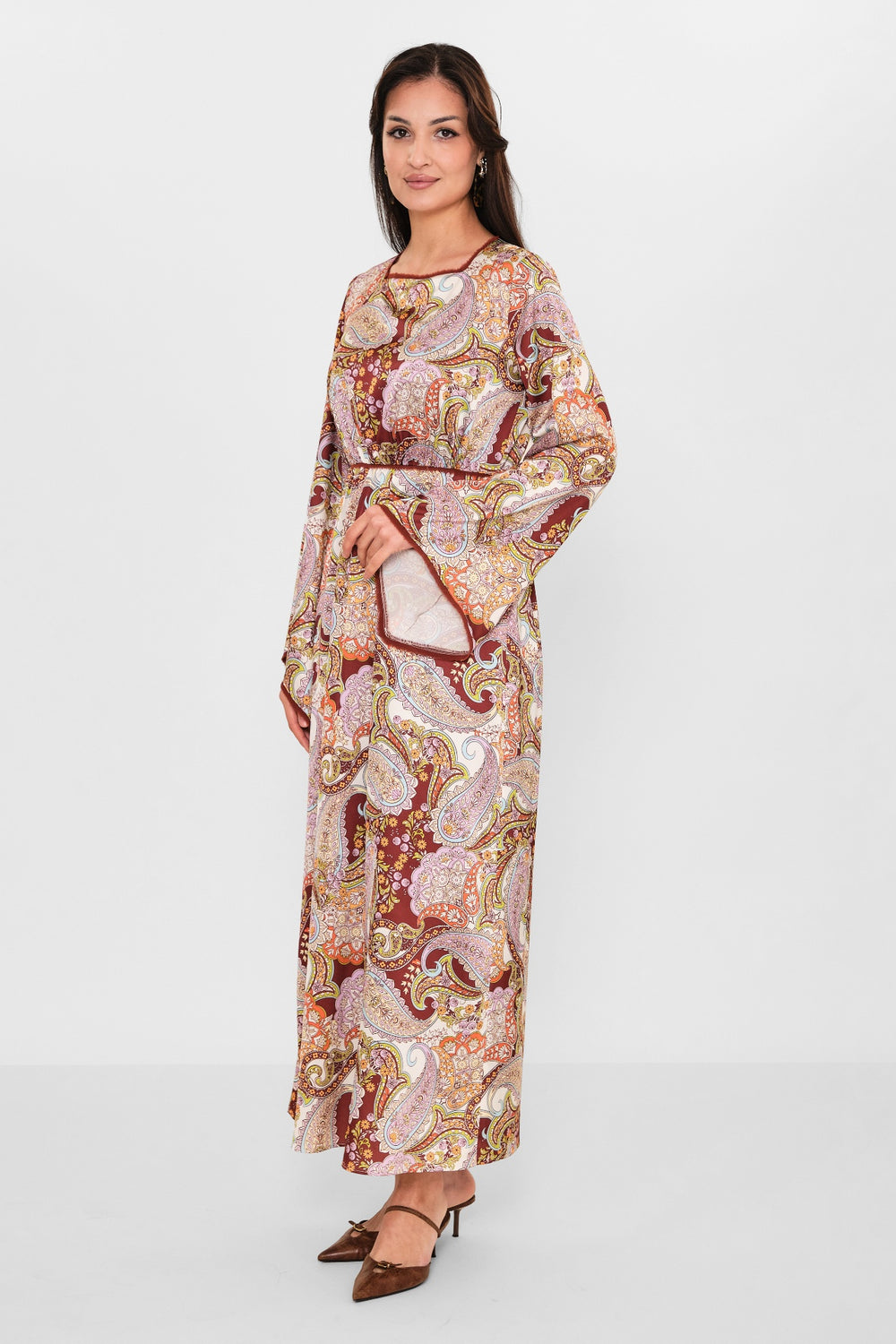 Mi̇mya - Plus Size Dress (MIM26K2236) - 8690200093135