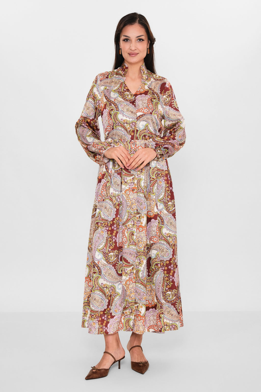 Mimya - Plus Size Dress (MIM26K2235) - 8690200093159