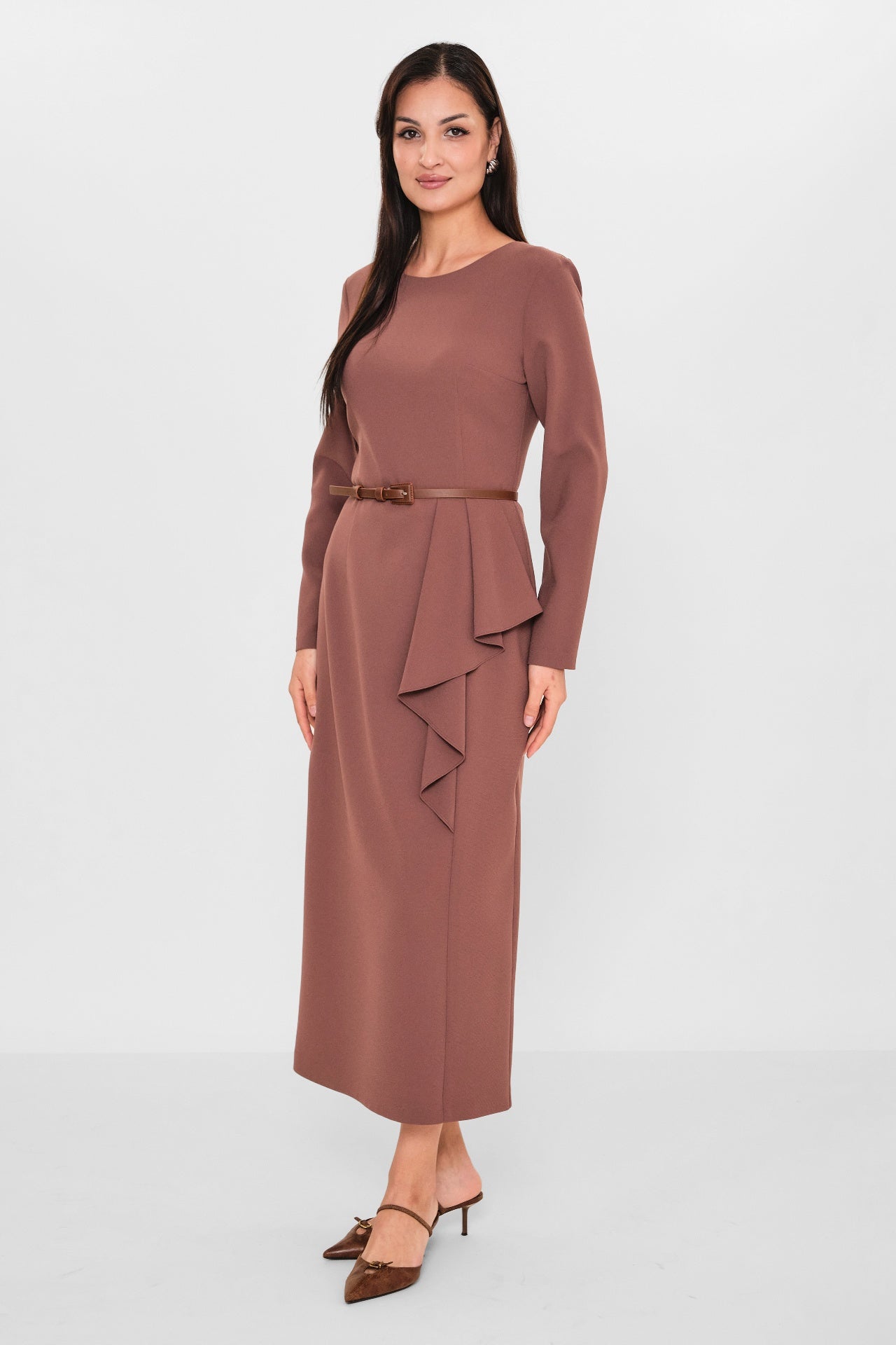 Mi̇mya - Plus Size Dress (MIM26Y2352) - 8690200093203
