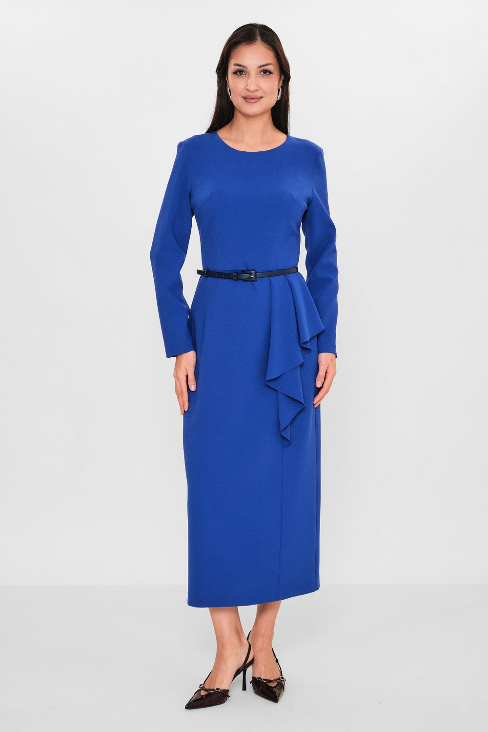 Mi̇mya - Plus Size Dress (MIM26Y2352) - 8690200093210