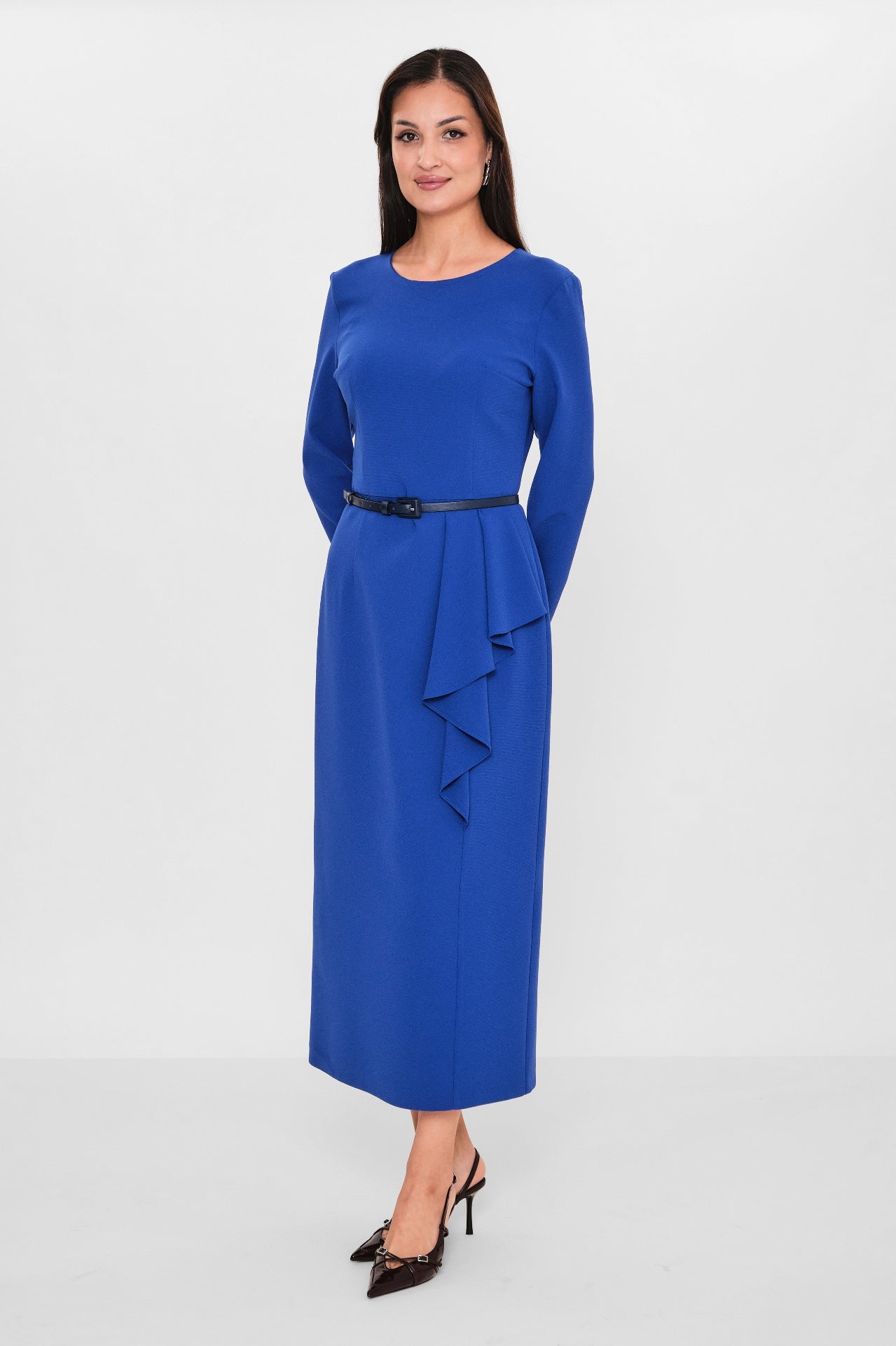 Mi̇mya - Plus Size Dress (MIM26Y2352) - 8690200093210