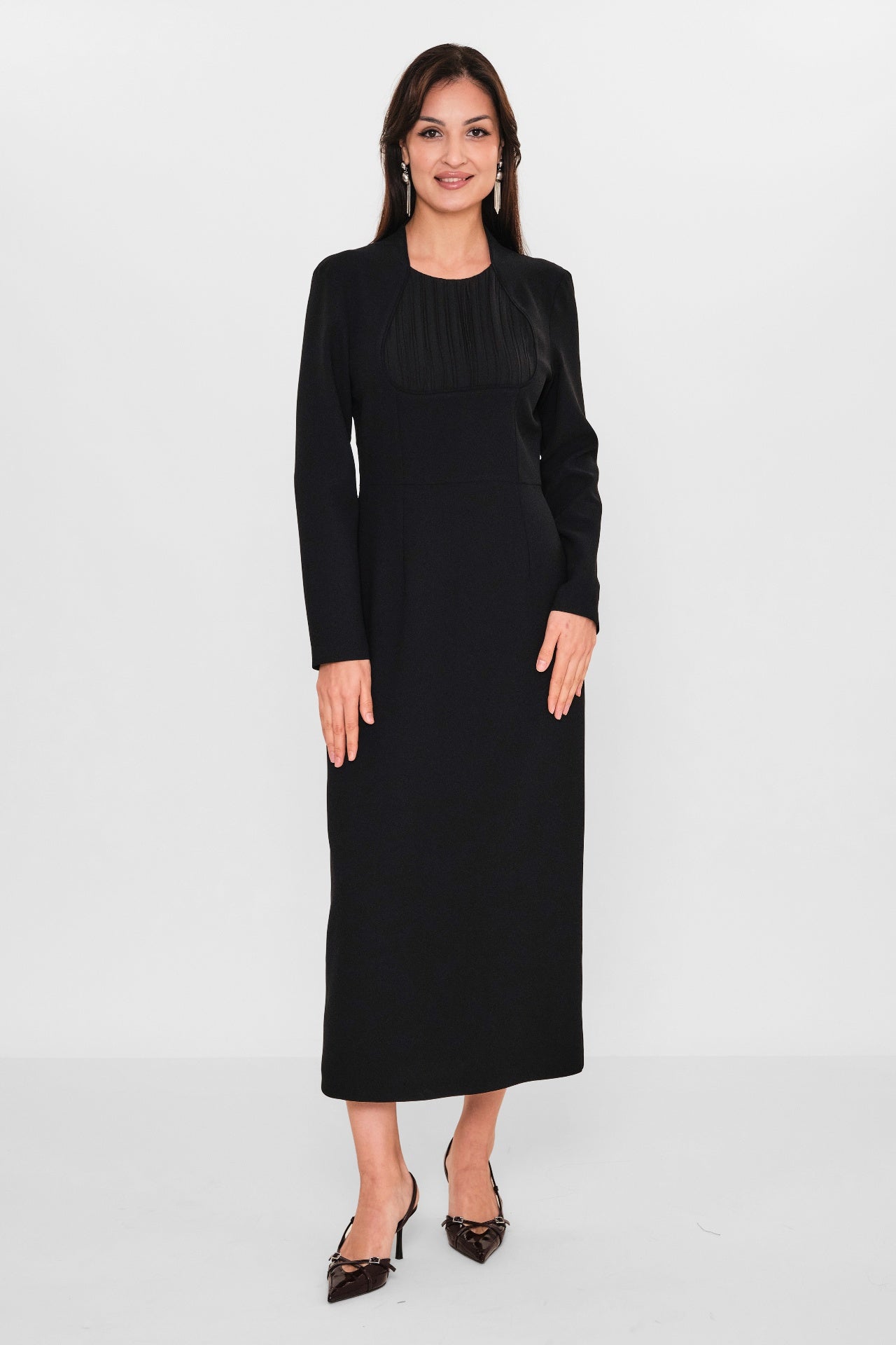 Mimya - Plus Size Dress (MIM26Y2359) - 8690200093227