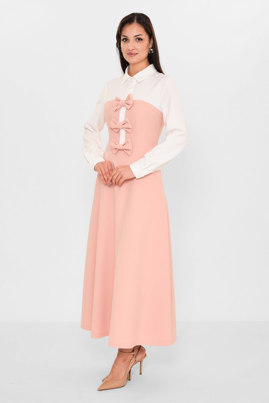 Mimya - Plus Size Dress (MIM26Y2360) - 8690200093258