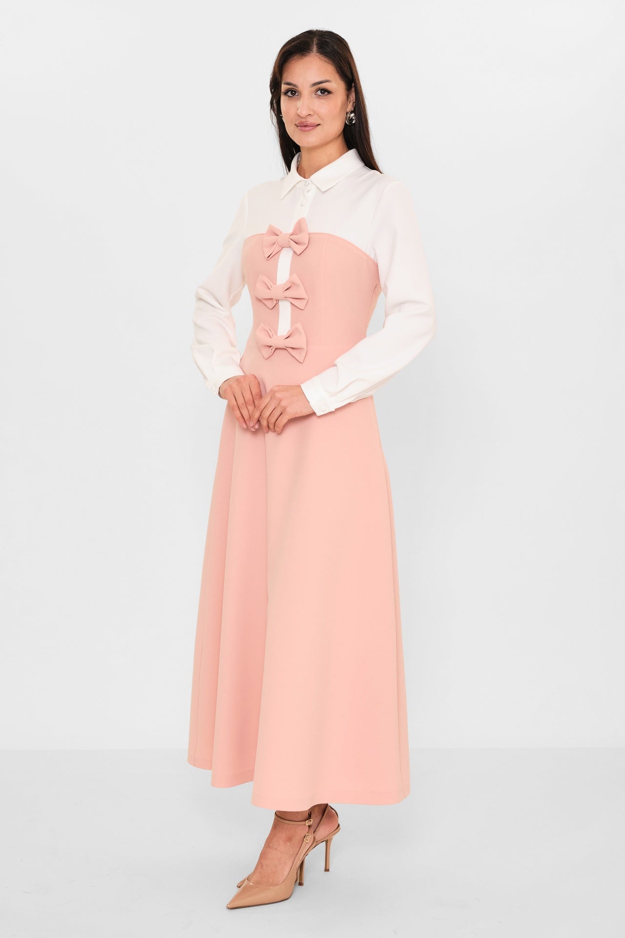 Mimya - Plus Size Dress (MIM26Y2360) - 8690200093258