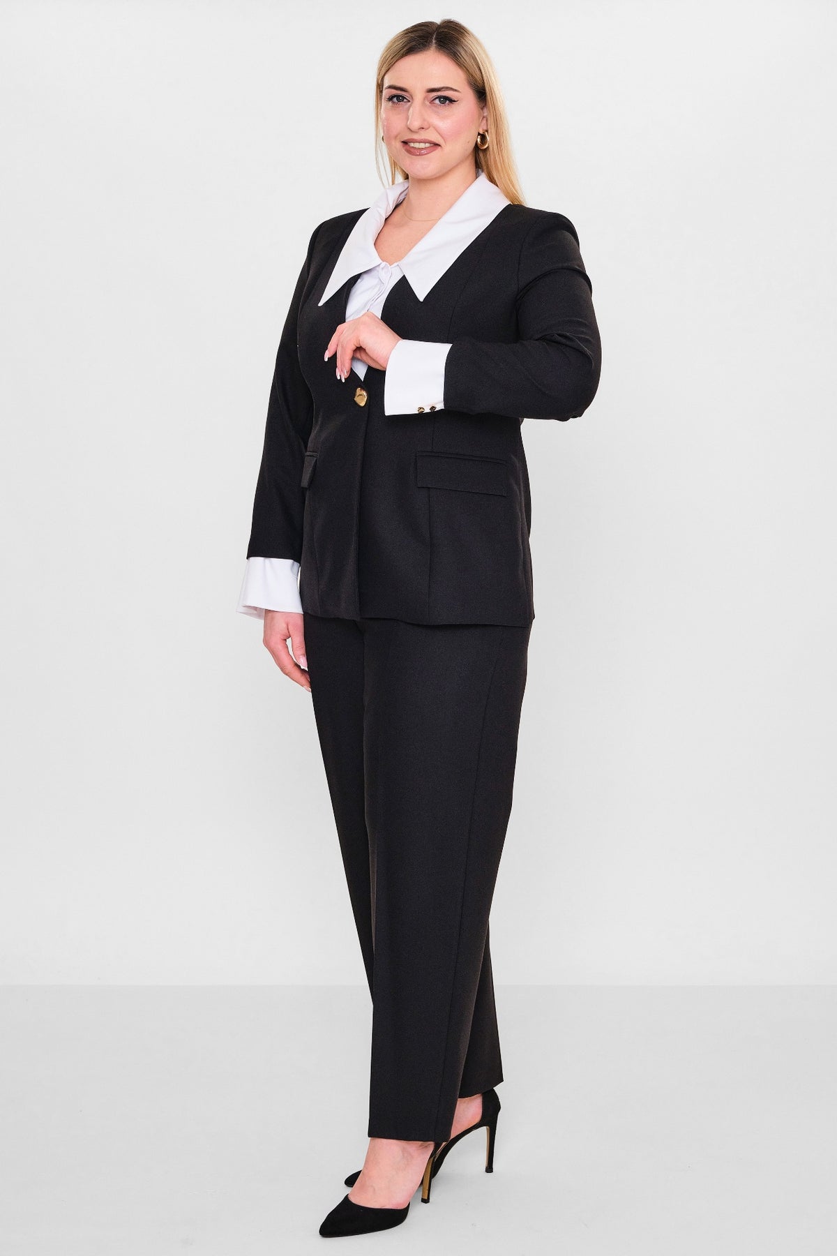 Butik Dayi - Plus Size Suit (BDY26Y44218)