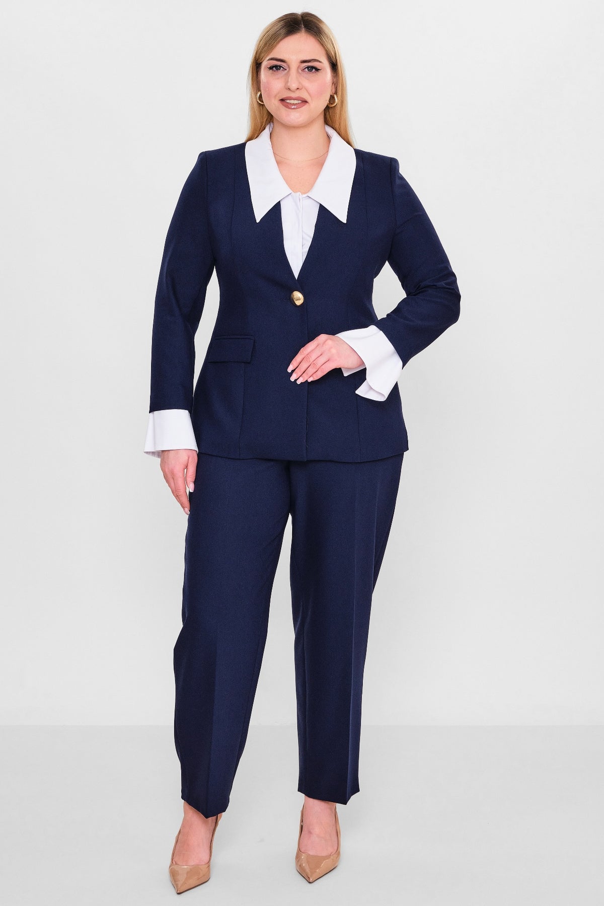 Butik Dayi - Plus Size Suit (BDY26Y44218)