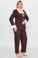 Dayi - Plus Size Suit (BDY26Y44218) - 8690200093487