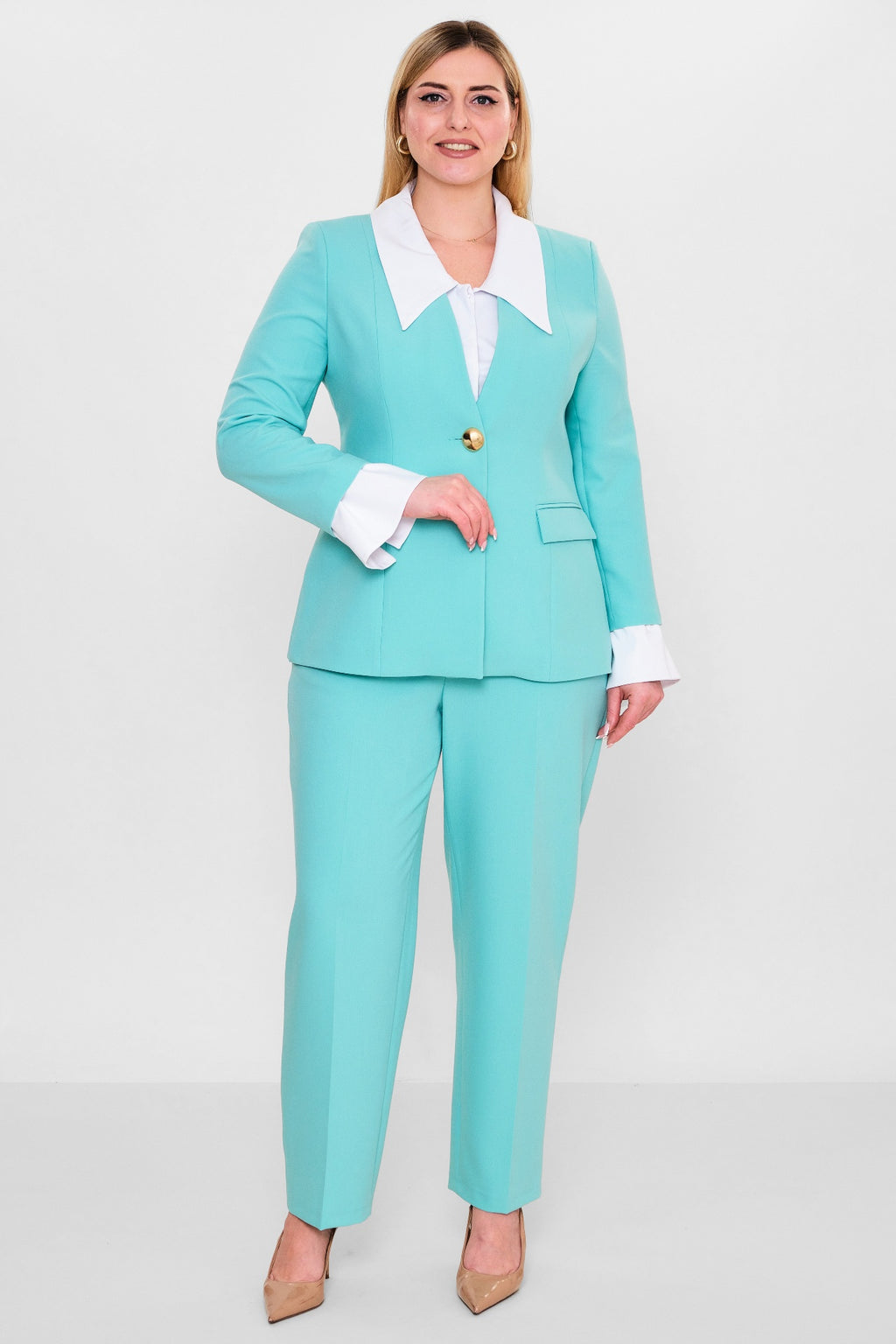 Butik Dayi - Plus Size Suit (BDY26Y44218)